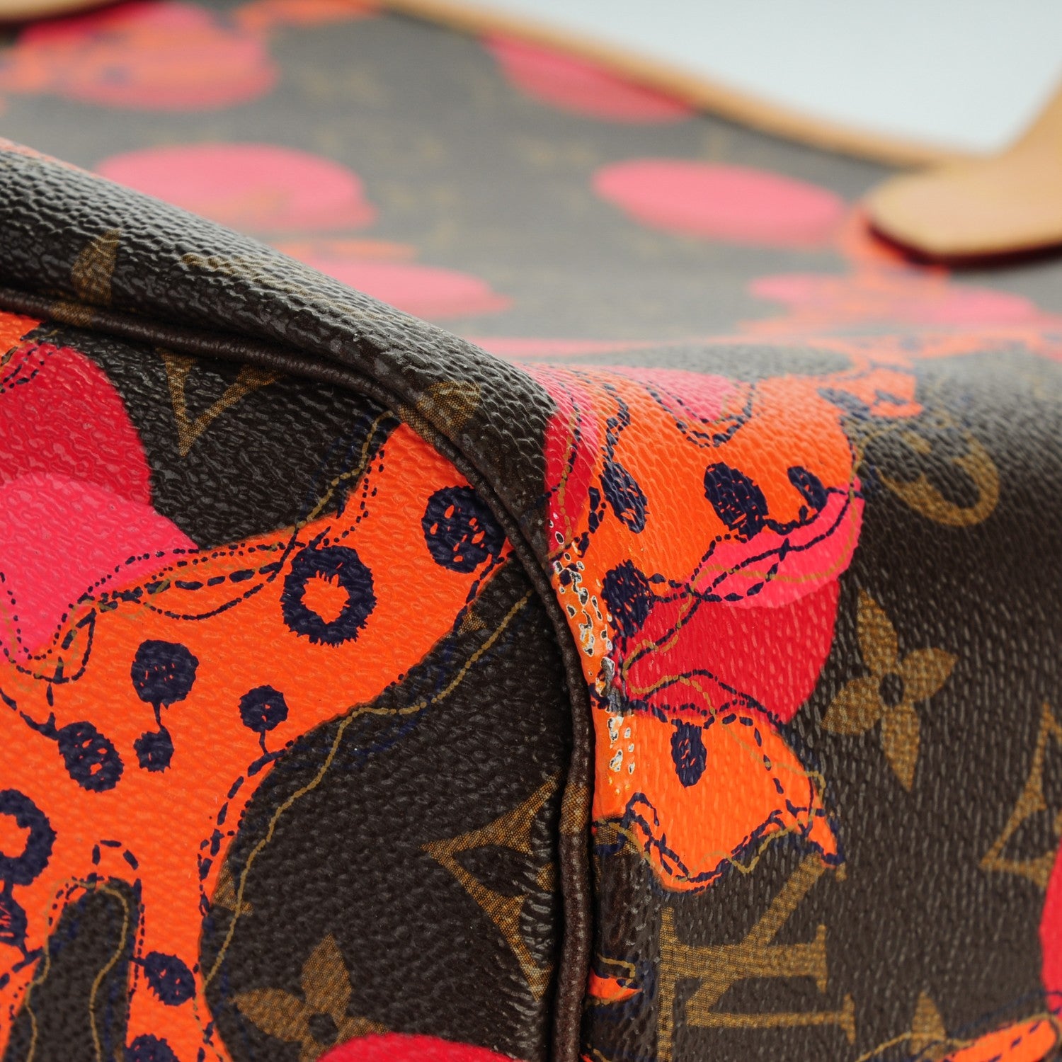Louis Vuitton Monogram Ramages Neverfull MM 9 of 11
