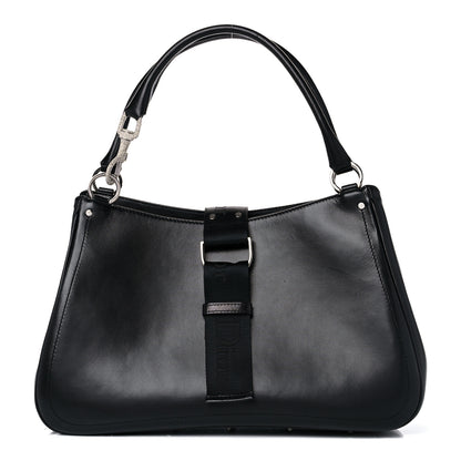 Christian Dior Coated Canvas Crystal Hardcore Shoulder Bag Black 1 of 14