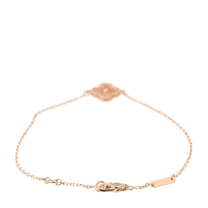 Van Cleef & Arpels 18K Rose Gold Sweet Alhambra Bracelet 3 of 8