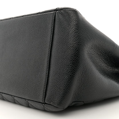 Chanel Caviar Quilted Grand Shopping Tote GST Black 10 of 13