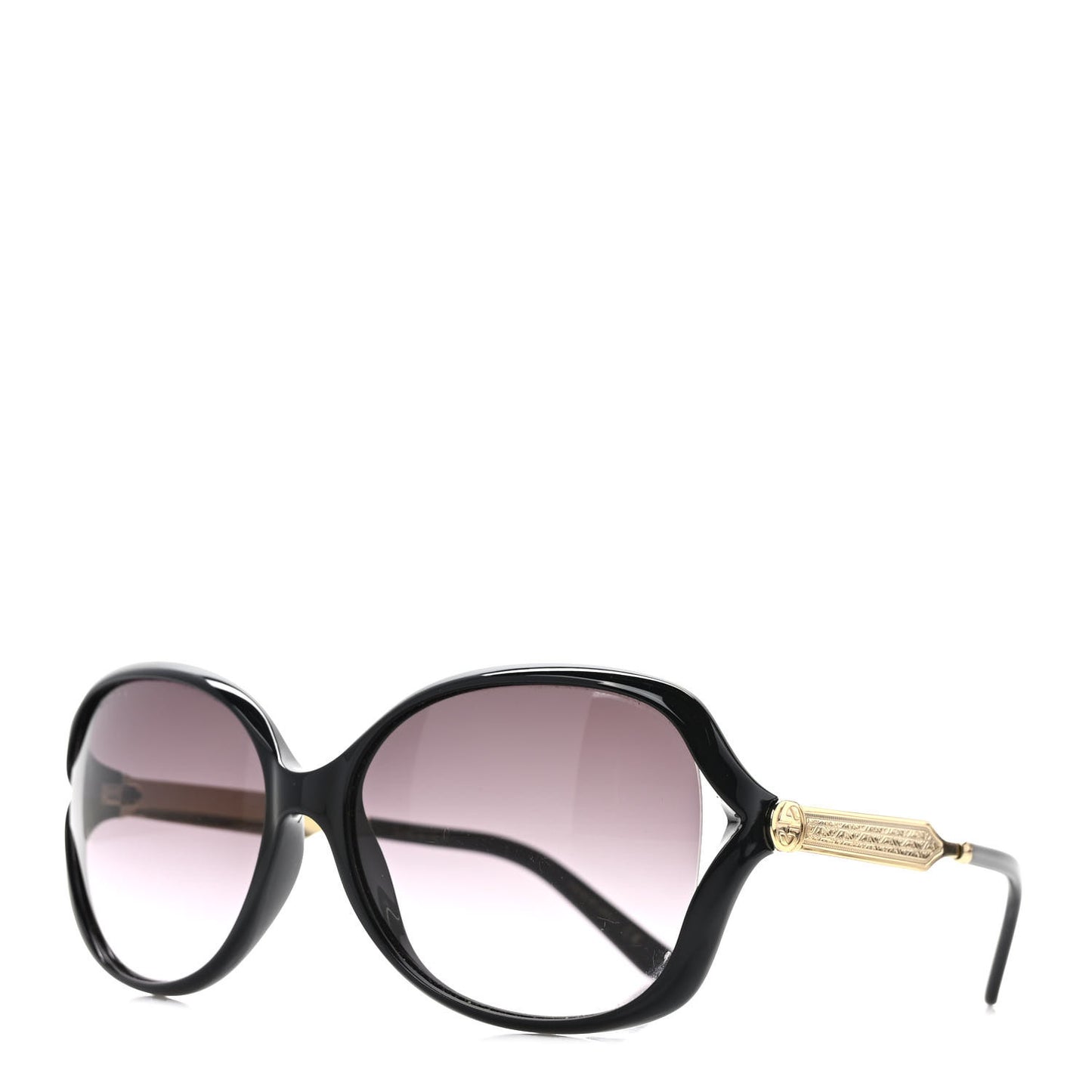 Acetate Oversized Butterfly Sunglasses GG 0076S Black