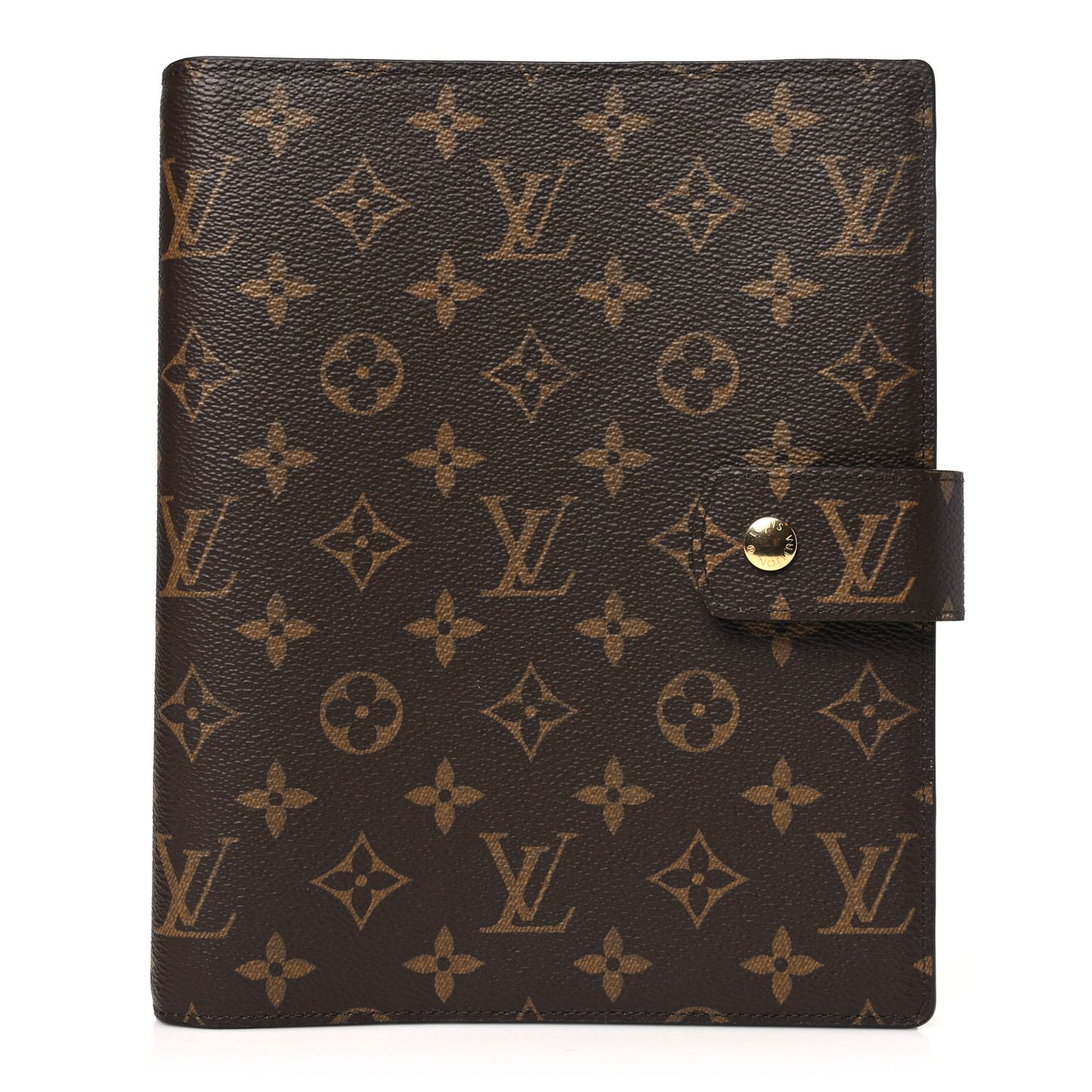 Monogram Large Ring Agenda Cover