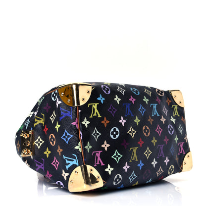 Louis Vuitton Monogram Multicolor Speedy 30 Black 3 of 4
