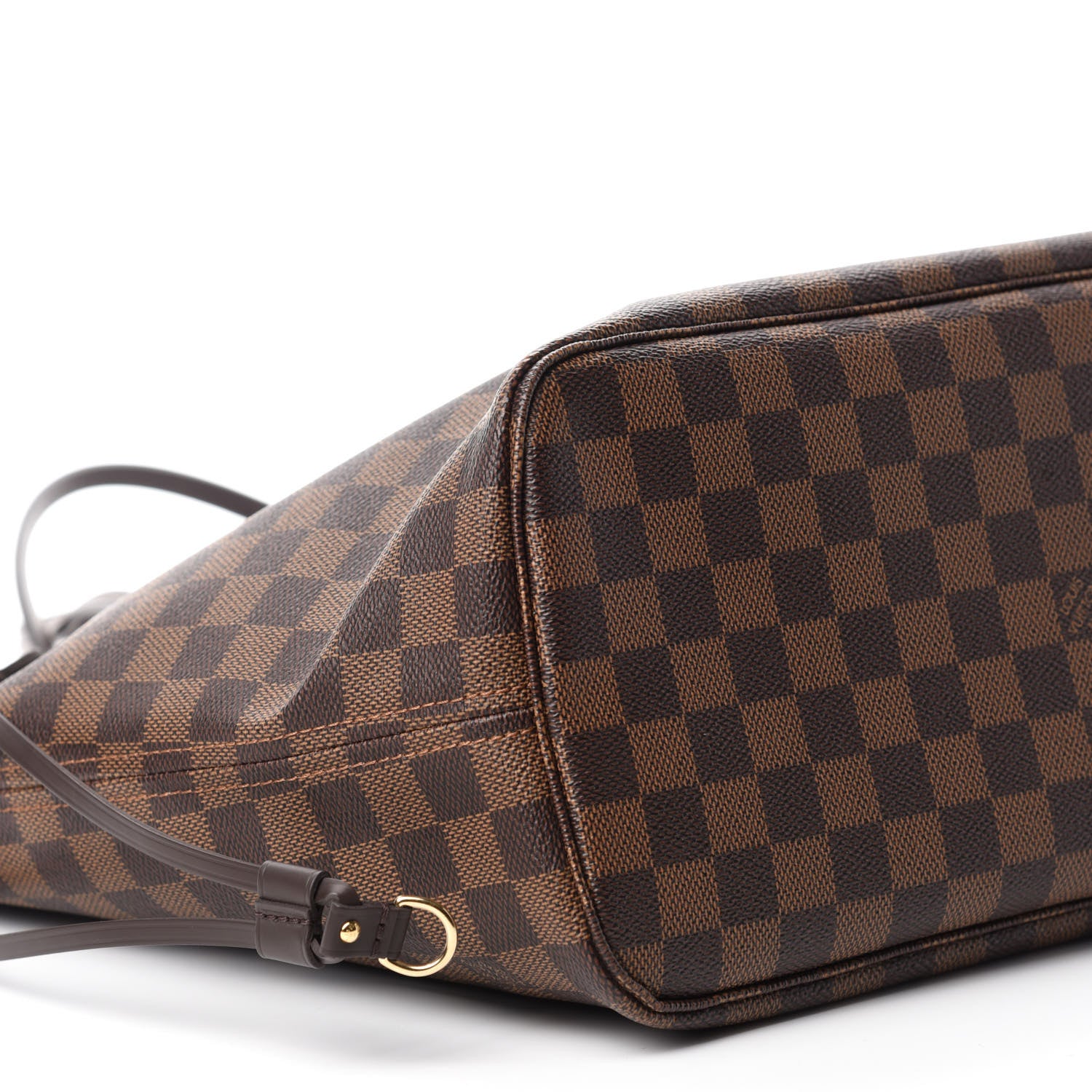 Louis Vuitton Damier Ebene Neo Neverfull MM Rose Ballerine 6 of 12