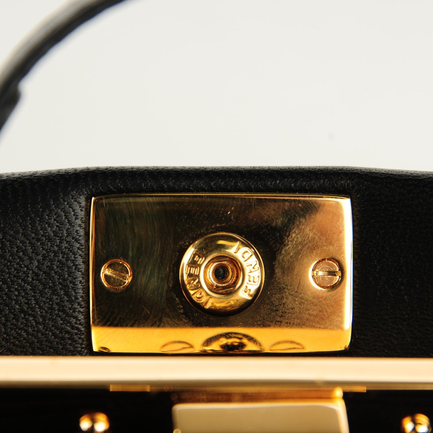 Nappa Micro Peekaboo Iconic Satchel Black
