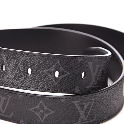 Louis Vuitton Monogram Eclipse Voyager 35 MM Belt 100 40 5 of 6