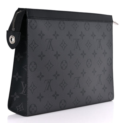 Louis Vuitton Monogram Eclipse Reverse Pochette Voyage MM 3 of 12