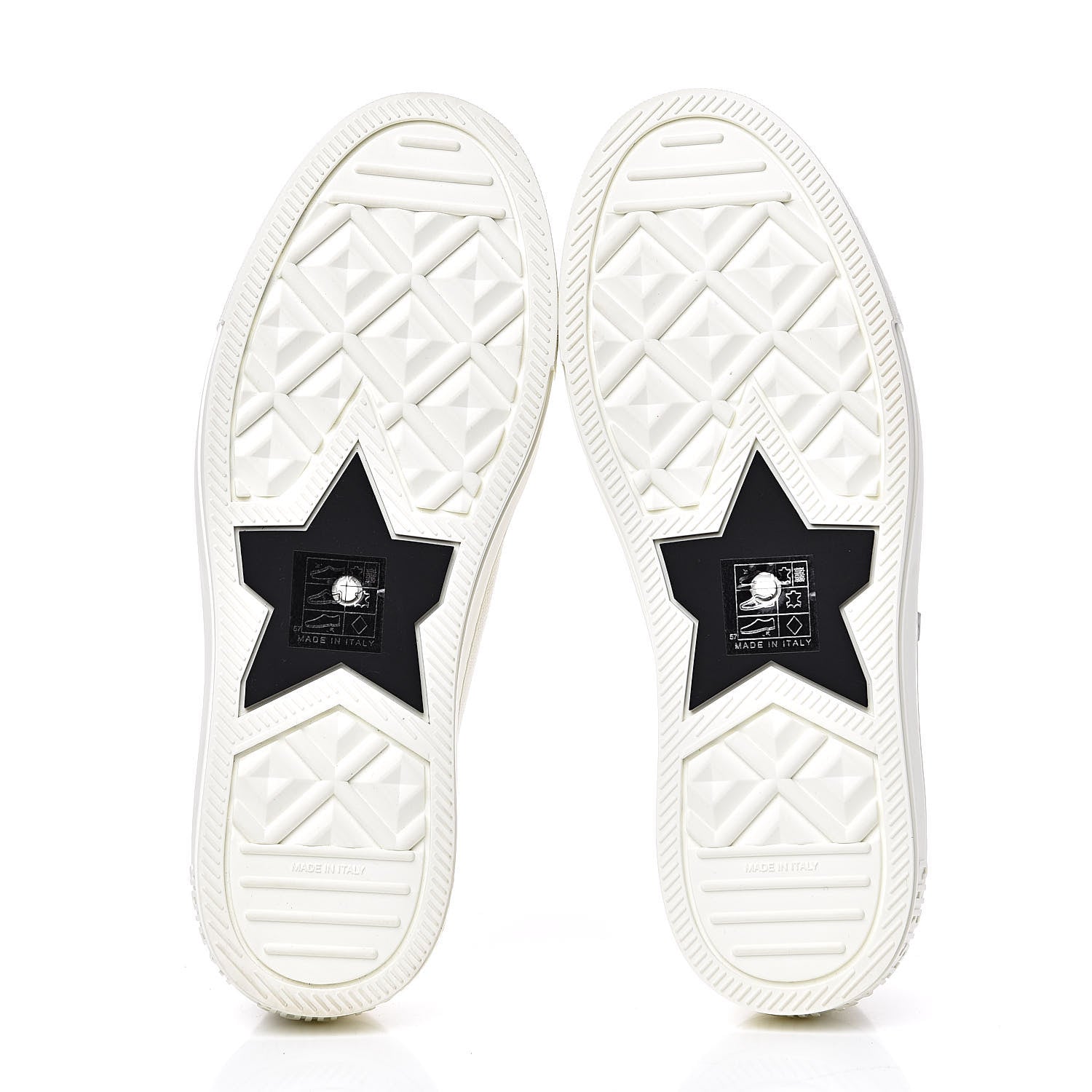 Christian Dior Canvas Walk'n Dior Low Top Sneakers 37.5 White 5 of 8
