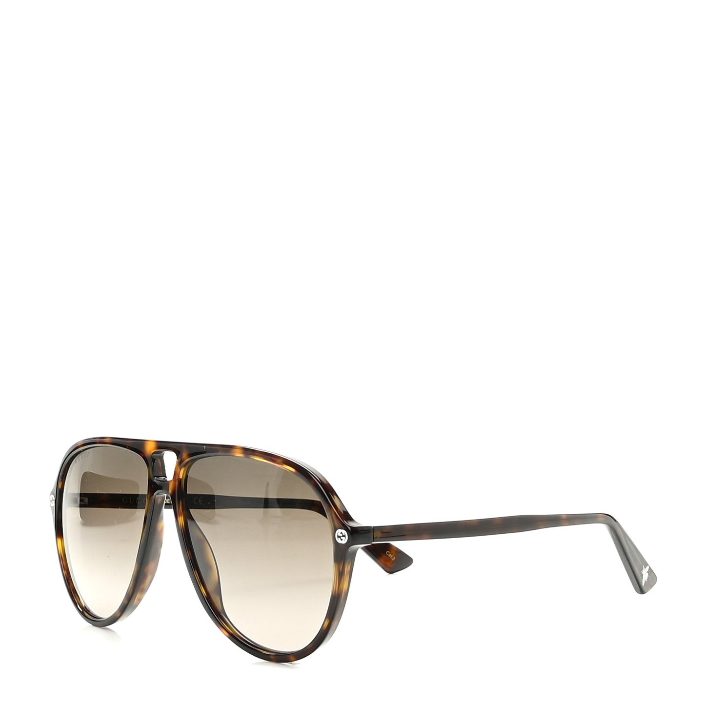 Acetate Aviator Sunglasses GG0119S/S Tortoise