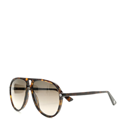 Gucci Acetate Aviator Sunglasses GG0119S/S Tortoise 1 of 9