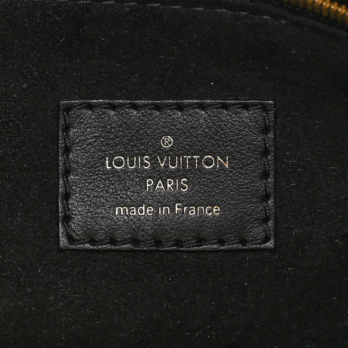 Calfskin Monogram On My Side PM Black