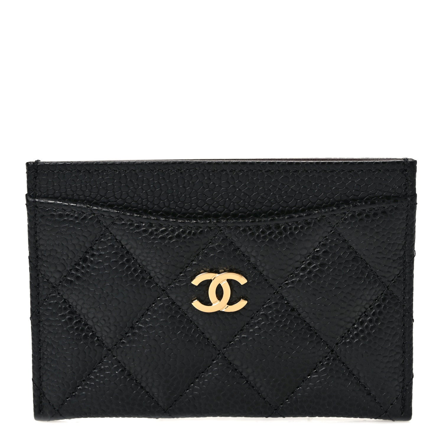 Chanel Caviar Quilted Card Holder Black 1 of 7