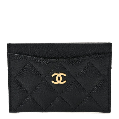 Chanel Caviar Quilted Card Holder Black 1 of 7