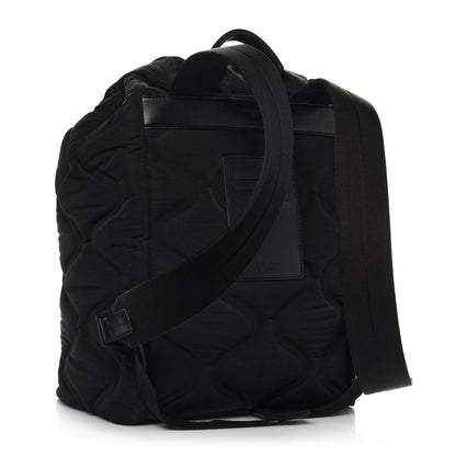 Dolce & Gabbana DOLCE &GABBANA Nylon Logo Backpack Black 2 of 10