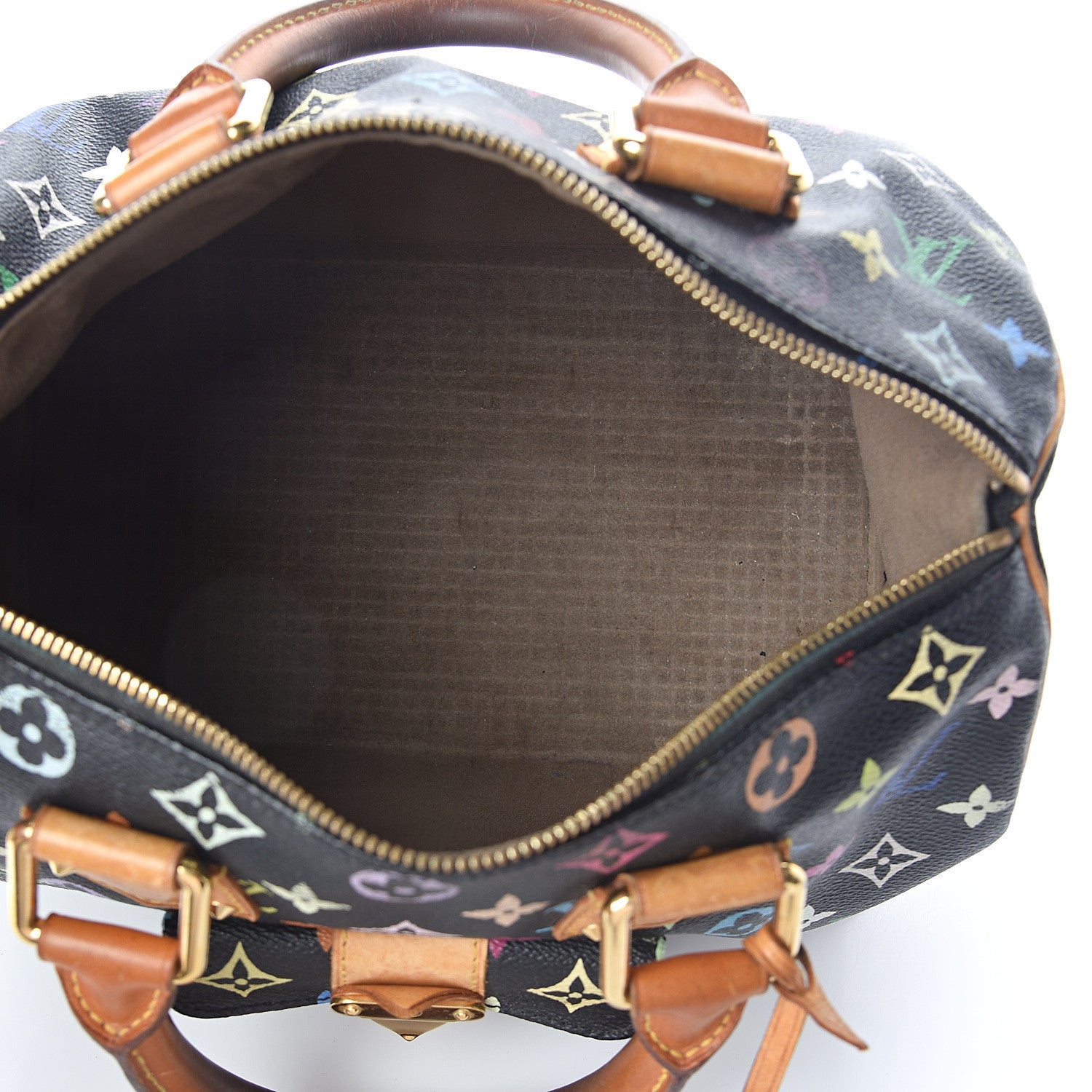 Louis Vuitton Monogram Multicolor Speedy 30 Black 5 of 9