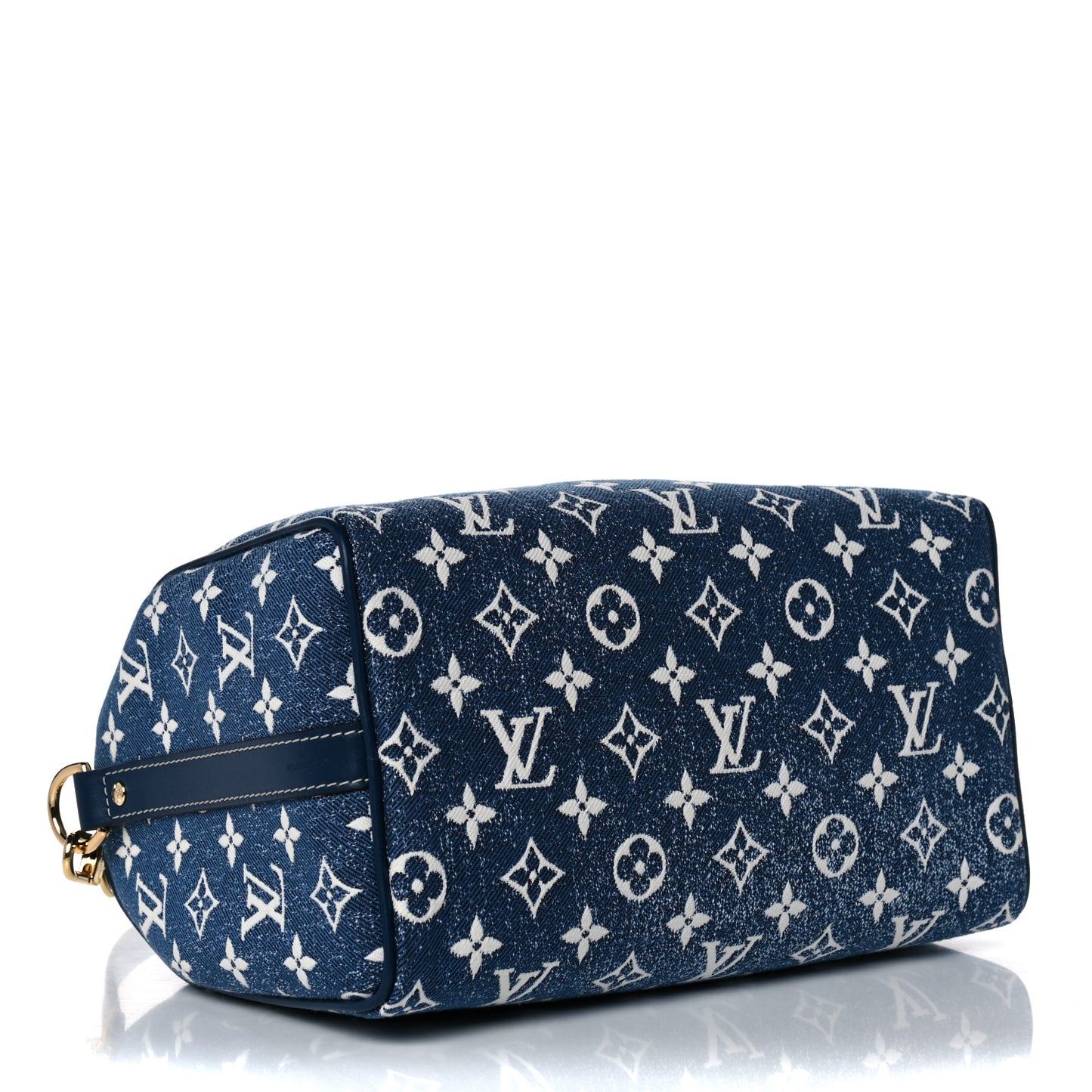 Monogram Jacquard Denim Speedy Bandouliere 25 Bleu