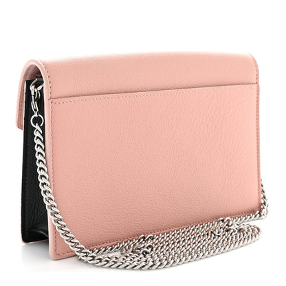 Louis Vuitton Calfskin Mylockme Chain Pochette Rose Ballet White 2 of 10