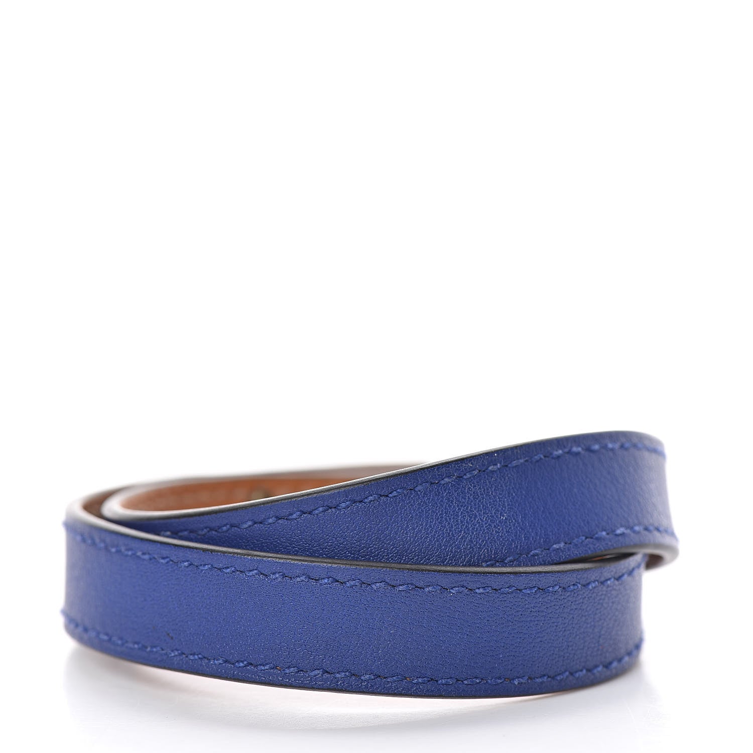 Hermes Swift Kelly Double Tour Bracelet T3 Bleu Electrique 3 of 5