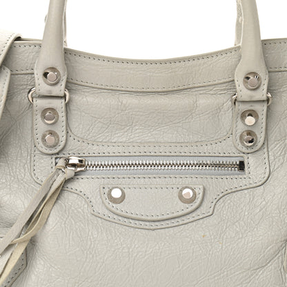 Balenciaga Agneau Classic Silver Hardware S City Gris Nuage 8 of 10