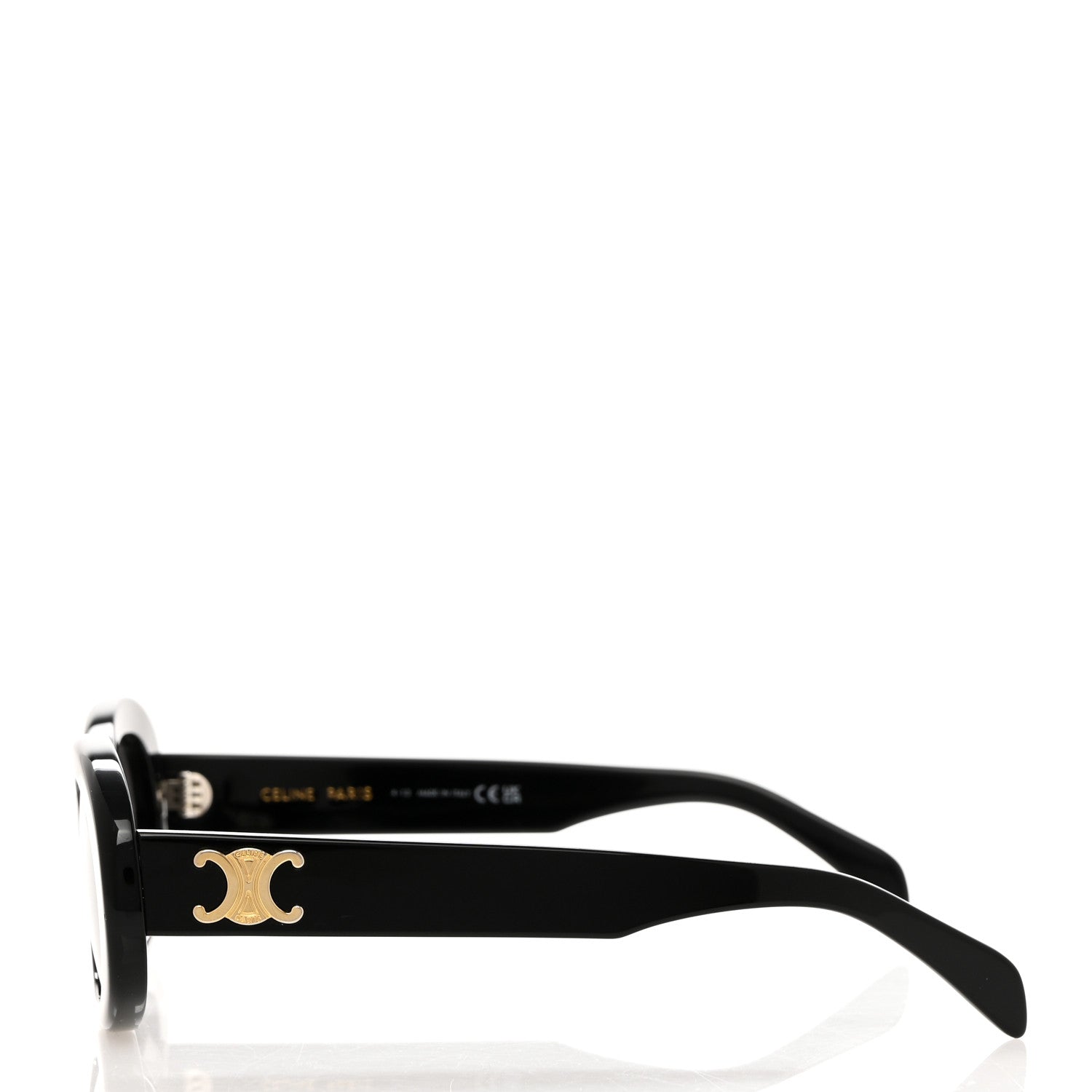 Celine Acetate Triomphe 01 Sunglasses CL 40194U Black 3 of 8