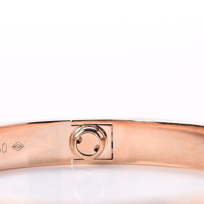 Cartier 18K Pink Gold LOVE Bracelet 16 4 of 10