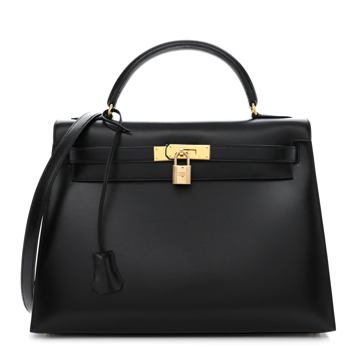 Hermes Box Kelly Sellier 32 Black 1 of 12