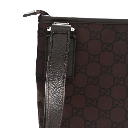 Gucci Monogram Jolicoeur Charms Messenger Bag Brown 11 of 12