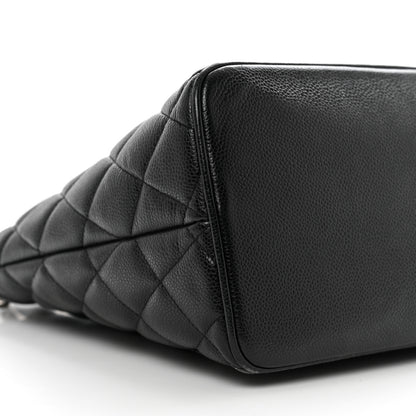 Chanel Caviar Quilted Medallion Tote Black 9 of 13