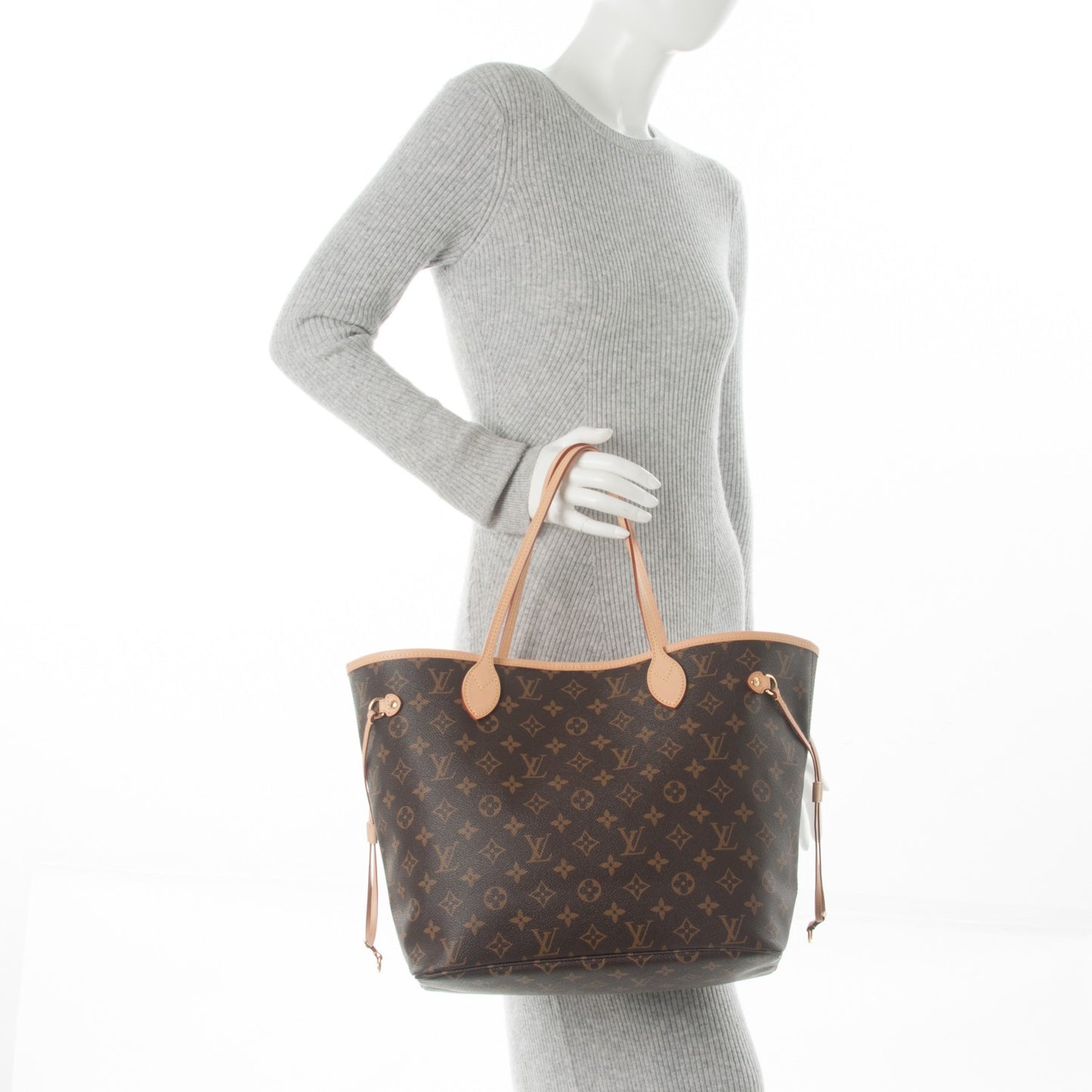 Monogram Neo Neverfull MM Pivoine