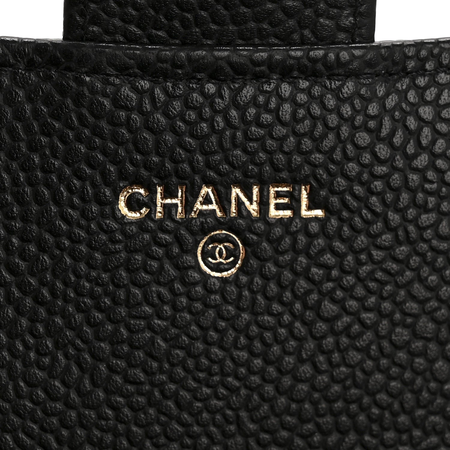 Chanel Caviar Quilted Large Gusset Flap Wallet Black 6 of 9