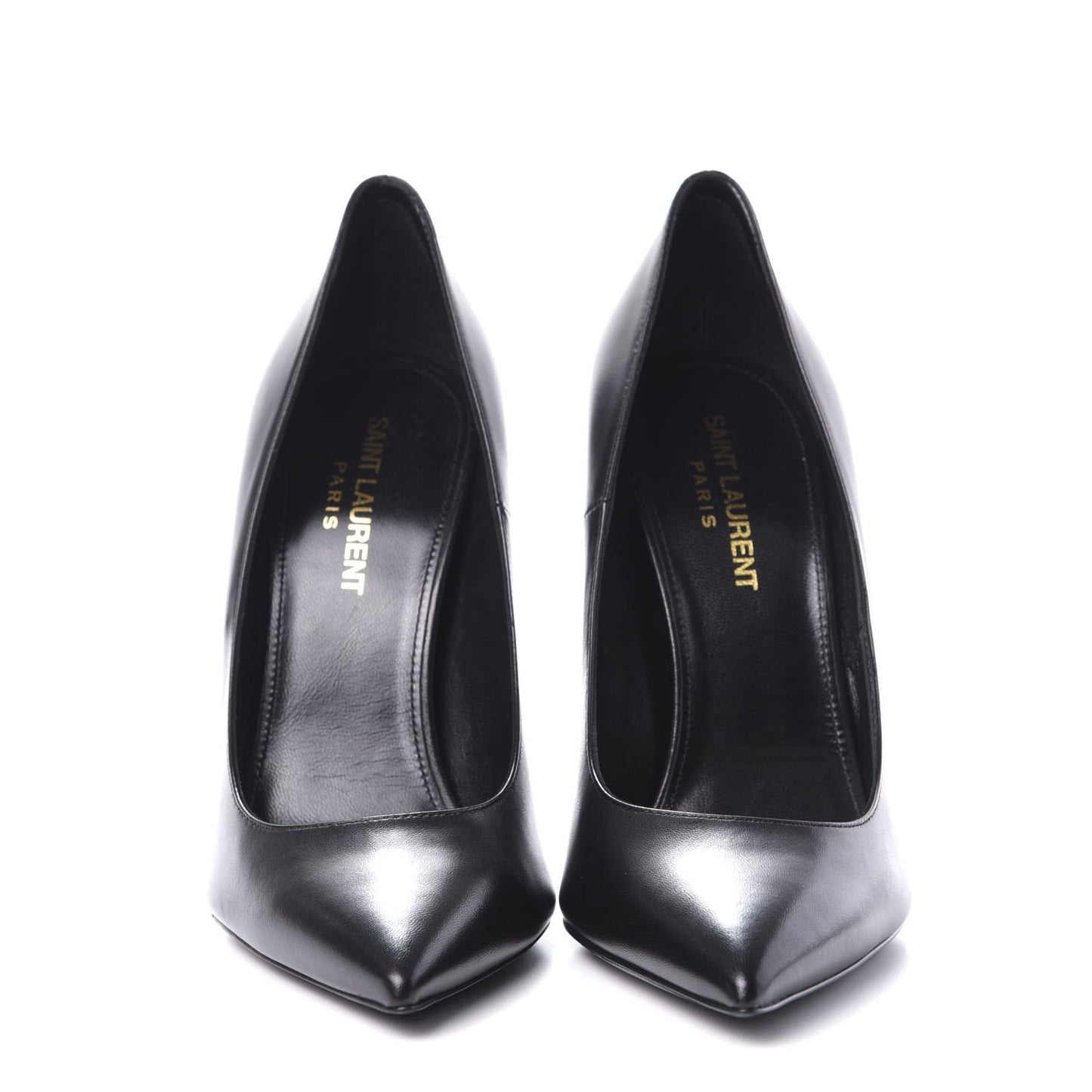 Calfskin Opyum 110 Pumps 37 Black Gold