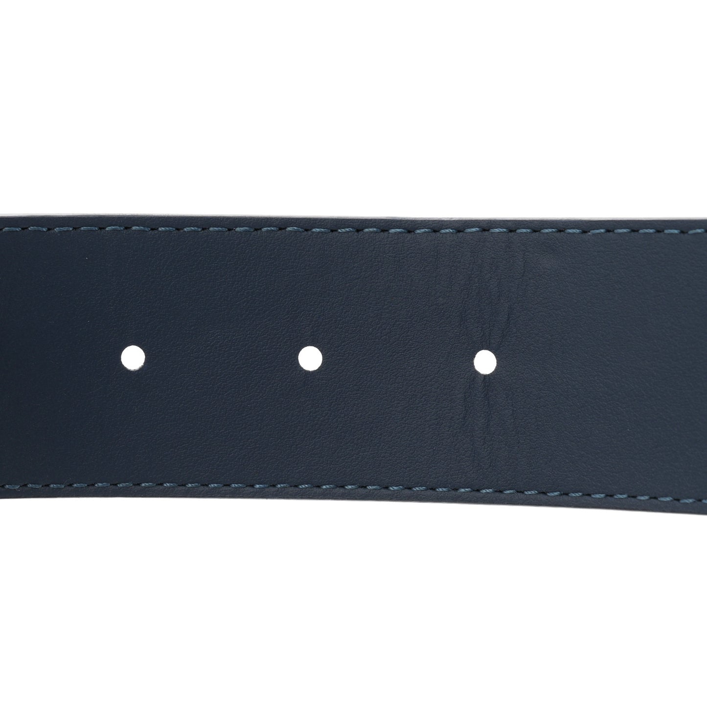 Monogram Pigment LV Initiales 40mm Reversible Belt 120 48 Belt Blue