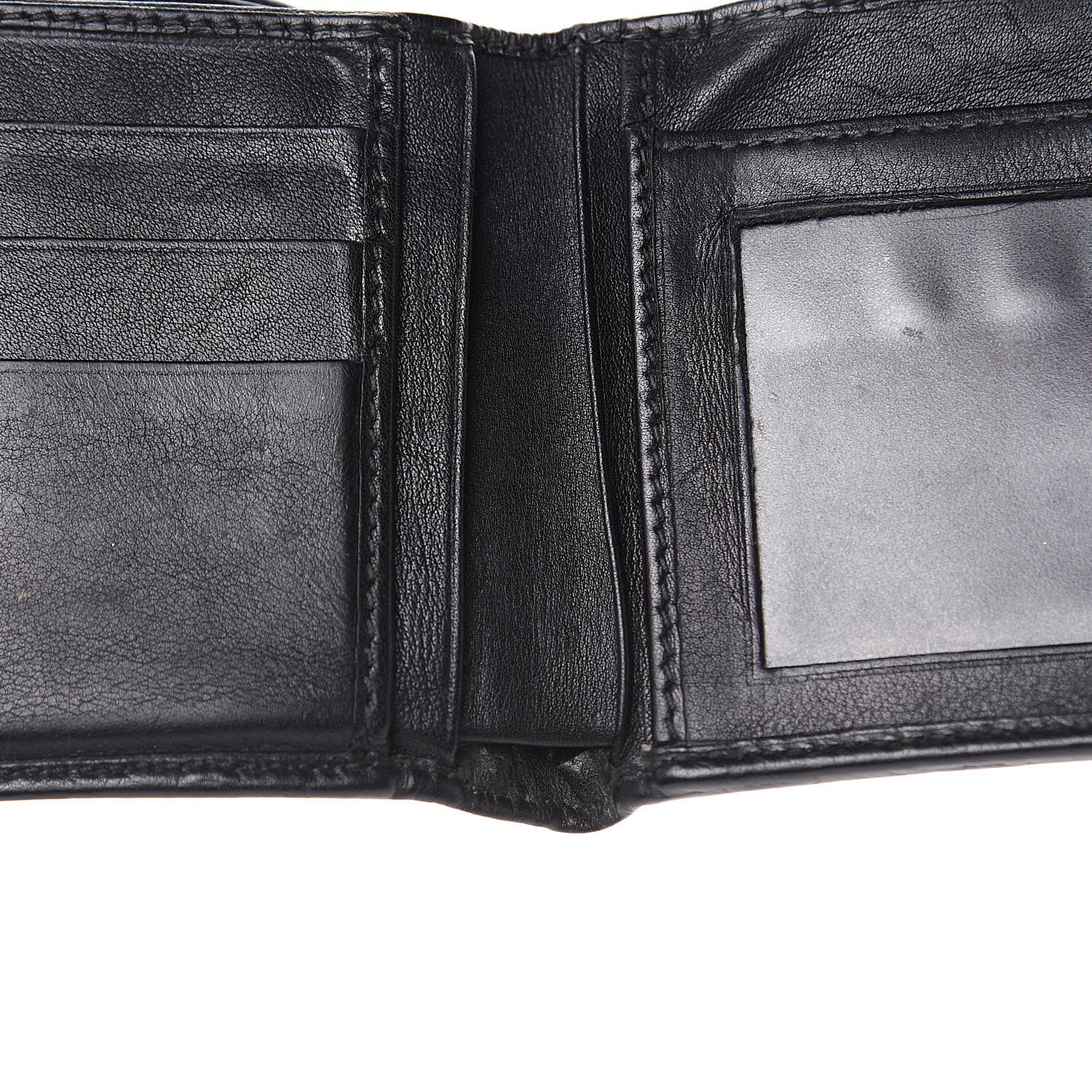 Gucci Guccissima Signature Bi-Fold Wallet Black 10 of 11