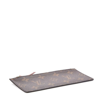 Louis Vuitton Monogram Josephine Chain Wallet Zippered Insert 4 of 6