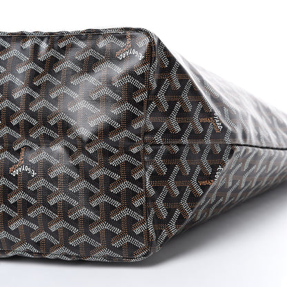 Goyard Goyardine Saint Louis GM Black Gold 10 of 10