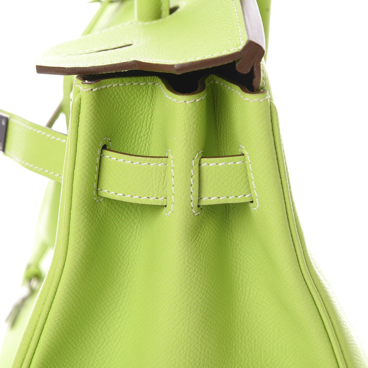 Hermes Epsom Candy Birkin 30 Kiwi Lichen 11 of 38