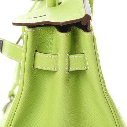 Hermes Epsom Candy Birkin 30 Kiwi Lichen 11 of 38