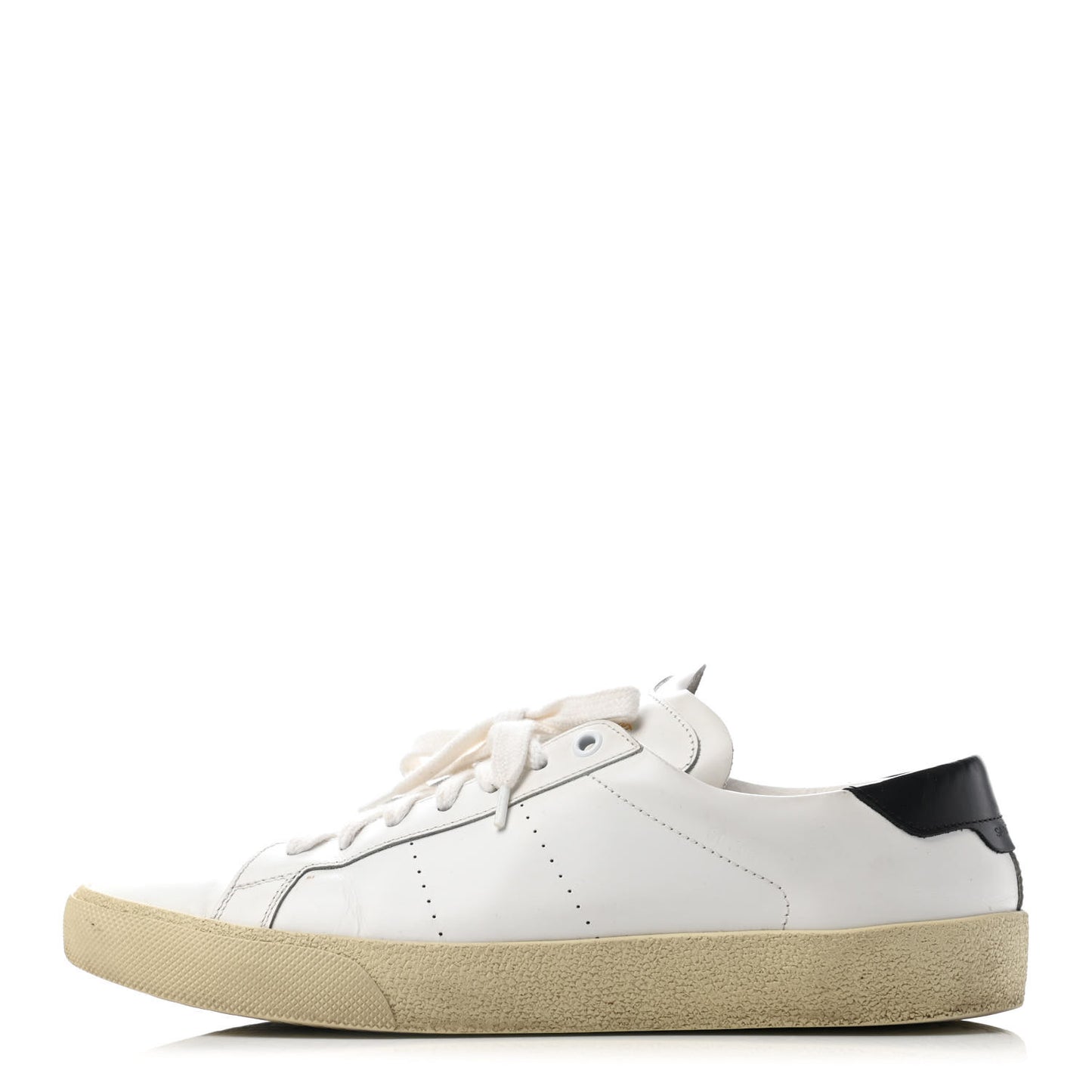 Calfskin Mens Alpha 36 Sneakers 41 White