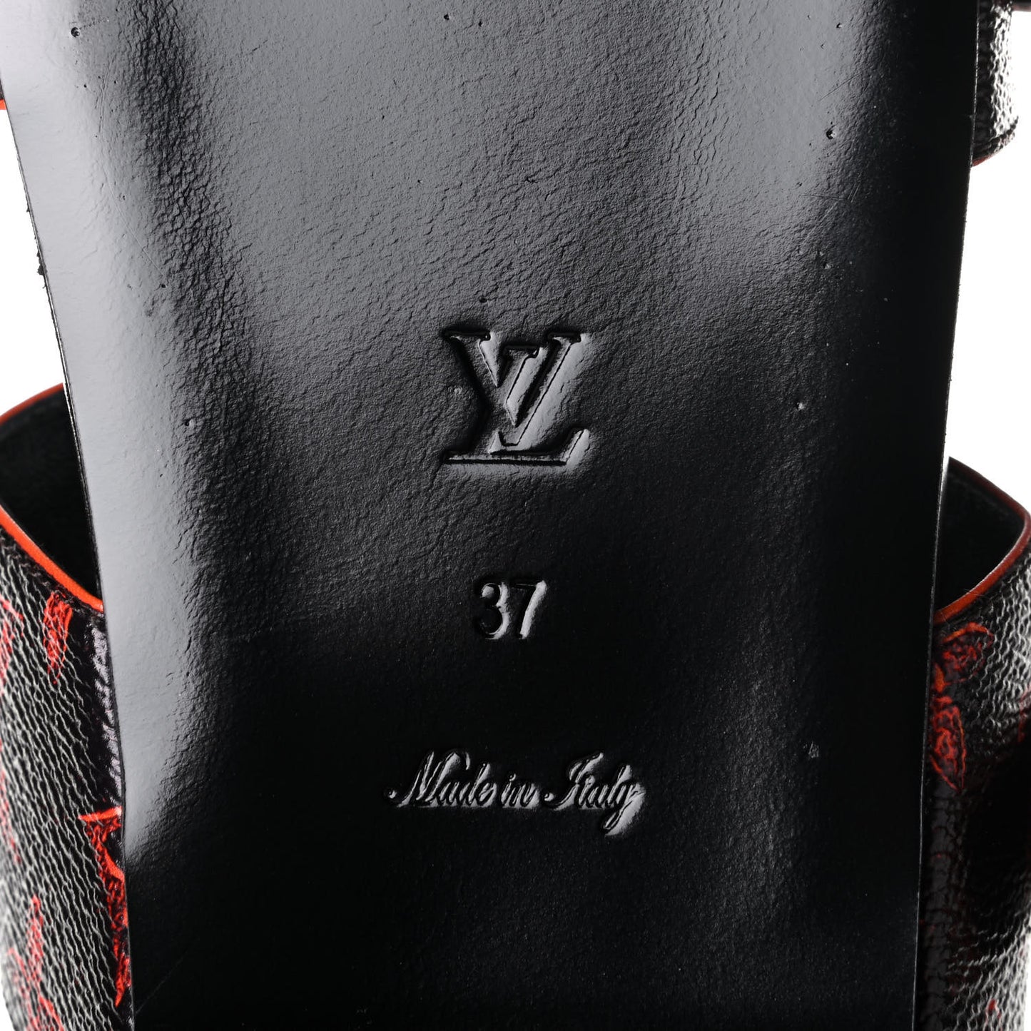 Catogram Bom Dia Flat Mule 37 Black Marron