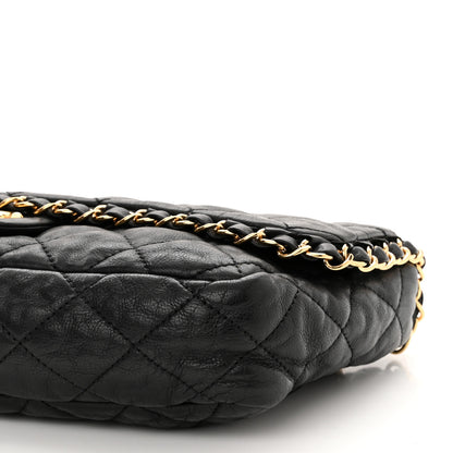 Chanel Calfskin Quilted Medium Chain Me Flap Black 10 of 14