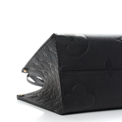 Louis Vuitton Empreinte Monogram Giant Onthego MM Black 9 of 11