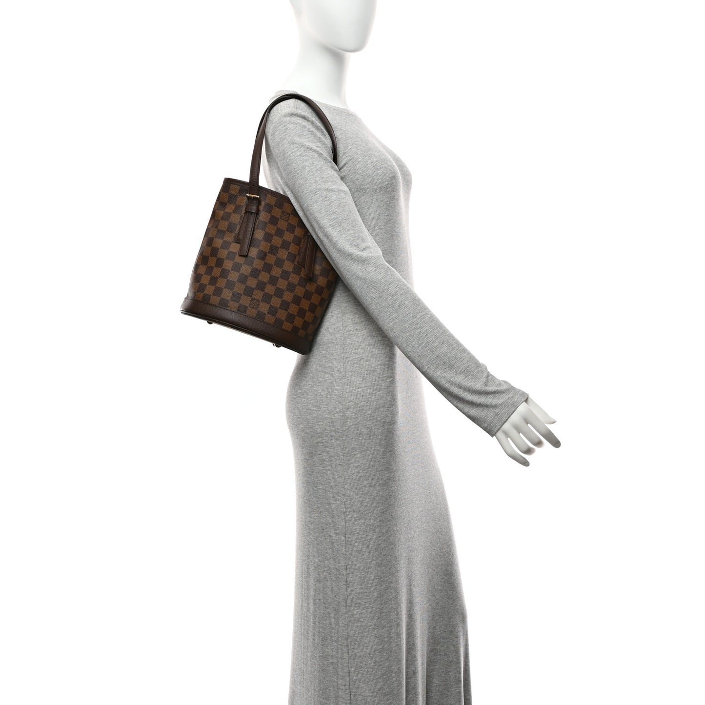 Damier Ebene Marais Bucket 23