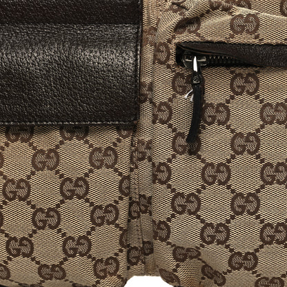 Gucci Monogram Web Belt Bag Dark Brown 8 of 11
