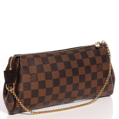 Louis Vuitton Damier Ebene Eva Clutch 3 of 7
