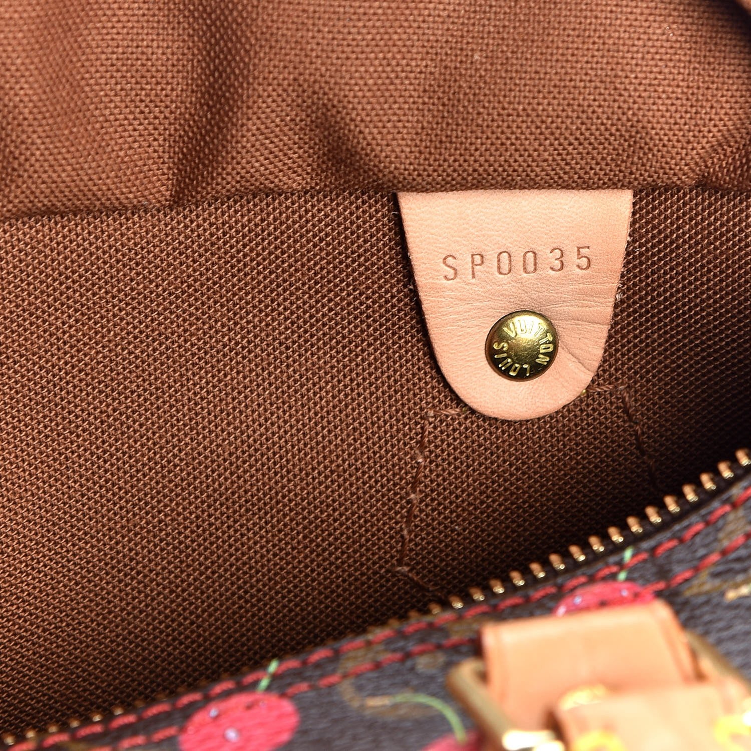 Louis Vuitton Monogram Cerises Speedy 25 6 of 7