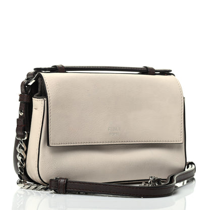 Fendi Crystal Flowerland Micro Double Baguette Brown 2 of 5