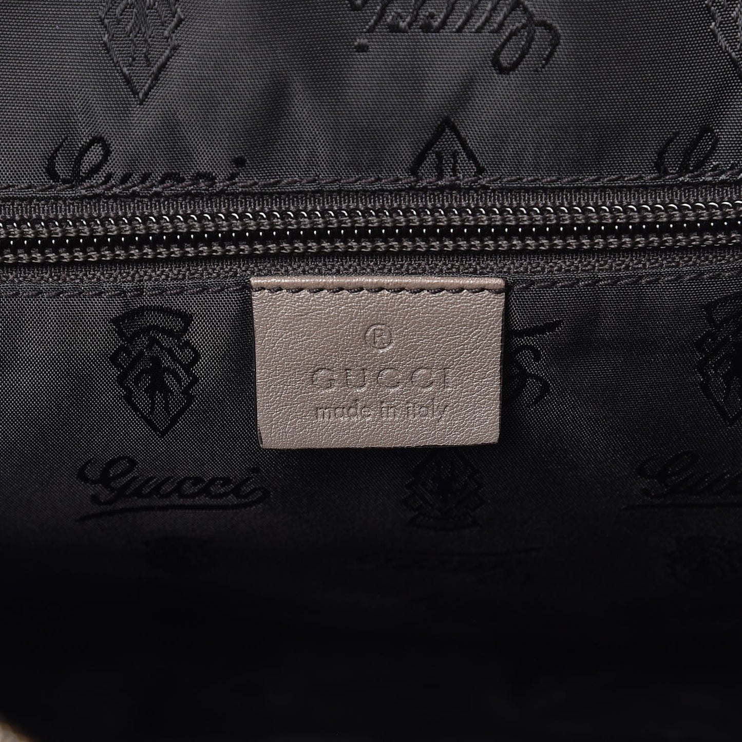 Guccissima Medium Messenger Taupe