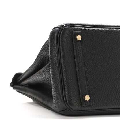 Hermes Togo Birkin 30 Black 9 of 10