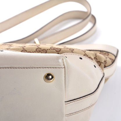 Gucci Monogram Large Punch Tote Off White 11 of 12