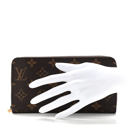 Louis Vuitton Monogram Zippy Wallet Rose Ballerine 2 of 7